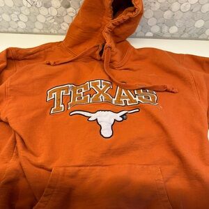 Retro Texas Longhorns Orange Hoodie